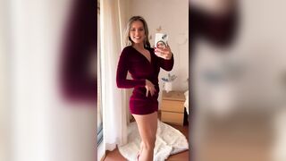 TikTok Model Nina Strong Exposed – Big Tits & Pussy Peek During Hot Live Session