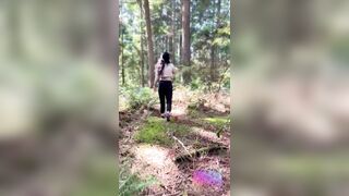 Forest Frolick Standing up PISS - (uncensored version on Fansly)