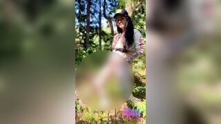 Forest Frolick Standing up PISS - (uncensored version on Fansly)