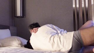 As penalty for chatting with a guy from college, mercilessly fucked from behind