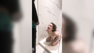 SEXY BBC PISSED IN MY MOUTH AFTER ROUGH SEX - LEN FIRE