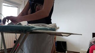 Latina with big hairy tits. Watching a hairy MILF, hairy pussy, big tits, big ass.
