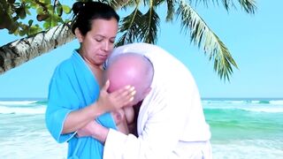 PREVIEW OF HOT SURPRISE ON THE BEACH WITH CUMANDRIDE6 AND OLPR