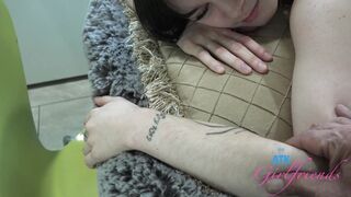 Date with Remi Raw going on a drive and rubbing her pretty wet pussy POV
