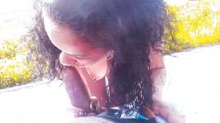 THE FALL PARODY OUTSIDE PUBLIC BLOWJOB BIKER FEMALE BROWNSKIN EXOTIC EBONY