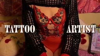 Sexy Stoner Tattoo Artist ASMR Roleplay