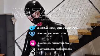 Latex Femdom - Cowgirl Fucking- Natallien OF