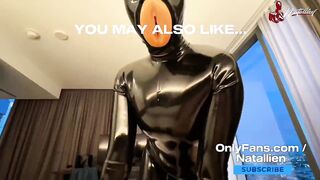 Latex Femdom - Cowgirl Fucking- Natallien OF