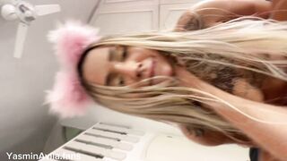 RIDE IT ROUGH! Throat Fuck & Cum on My petite Ass - POV!