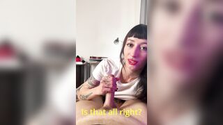 Stepsis needs cock to film a video for her boyfriend