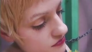 Saucy blonde slut enjoys banging a horny well-hung stud really hard